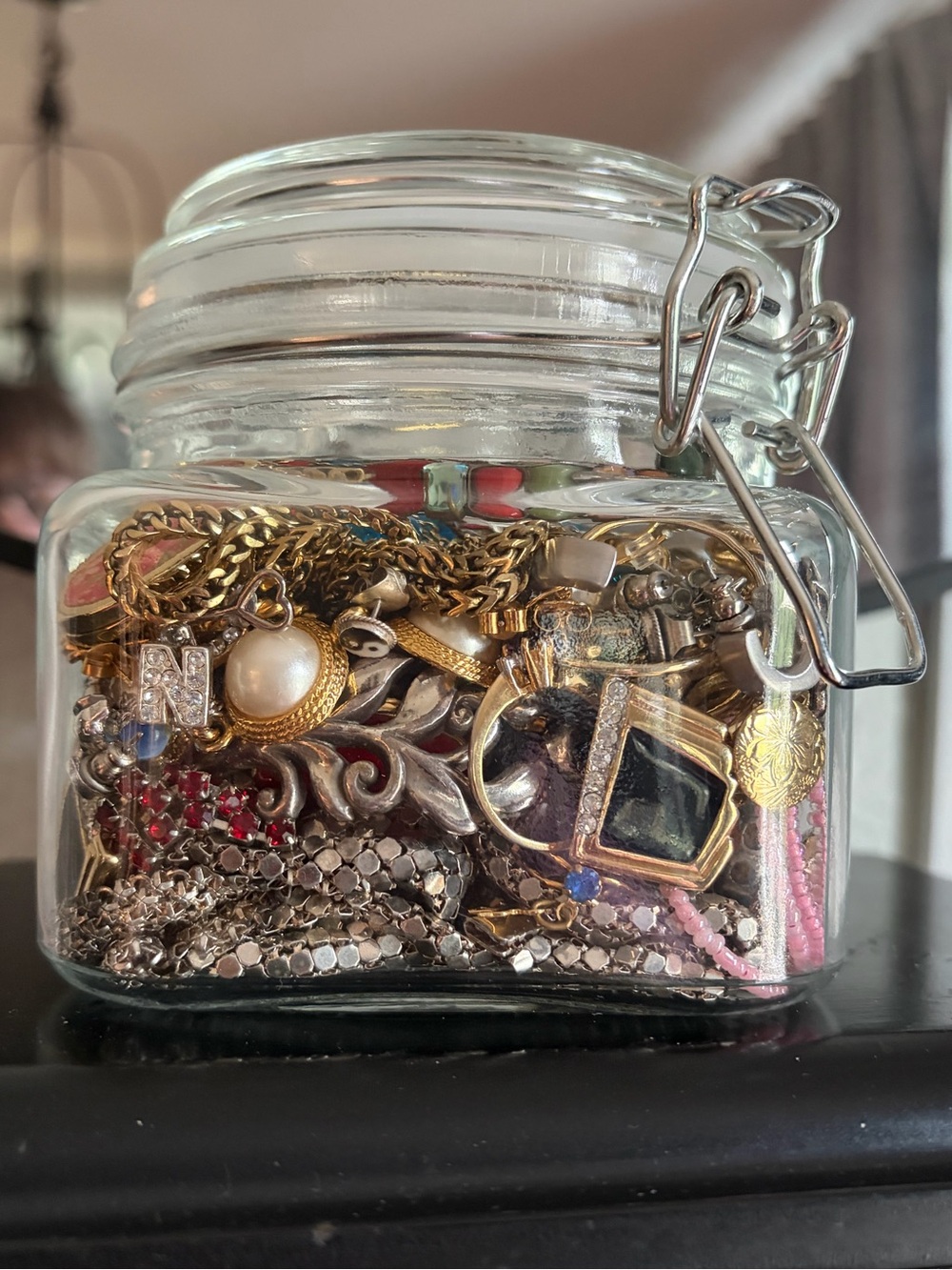 Mystery Jewelry Jar 70+ Pieces Vintage and Modern - Picture 2 of 5
